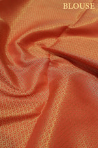 Red Banarasi Katan Silk Brocade Golden Zari with Tilfi Meenakari Weaved Saree With Blouse The Banarasee Aura