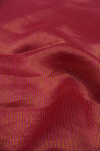 Hot Pink Banarasi Pure Tissue Hand Embroidered Unstitched Suit Set with Pure Tissue Stripes Dupatta The Banarasee Aura