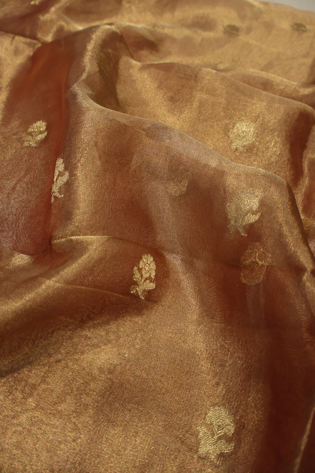 Magenta Golden Banarasi Pure Tissue Silk Woven Unstitched Suit Set With Pure Tissue Silk Woven Dupatta The Banarasee Aura