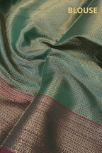 Maroon Banarasi Katan Silk Golden Zari with Tilfi Meenakari Weaved Saree With Blouse The Banarasee Aura
