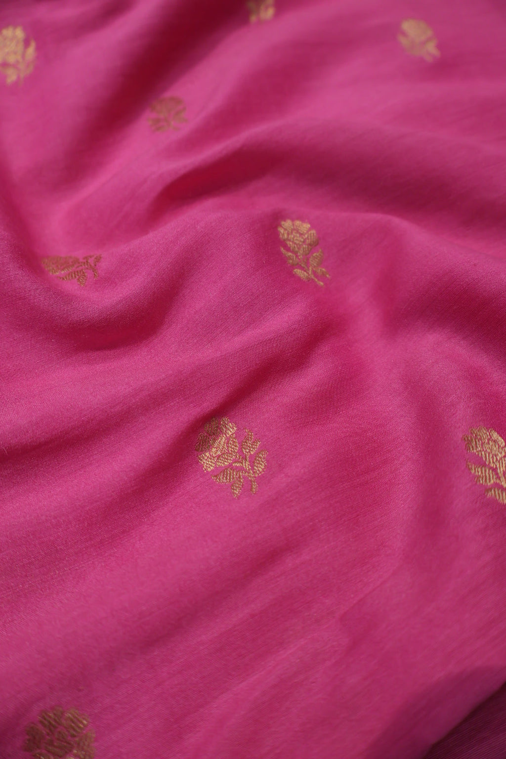 Pink Banarasi Pure Moonga Silk Woven Unstitched Suit Set With Pure Moonga Silk Woven Dupatta The Banarasee Aura