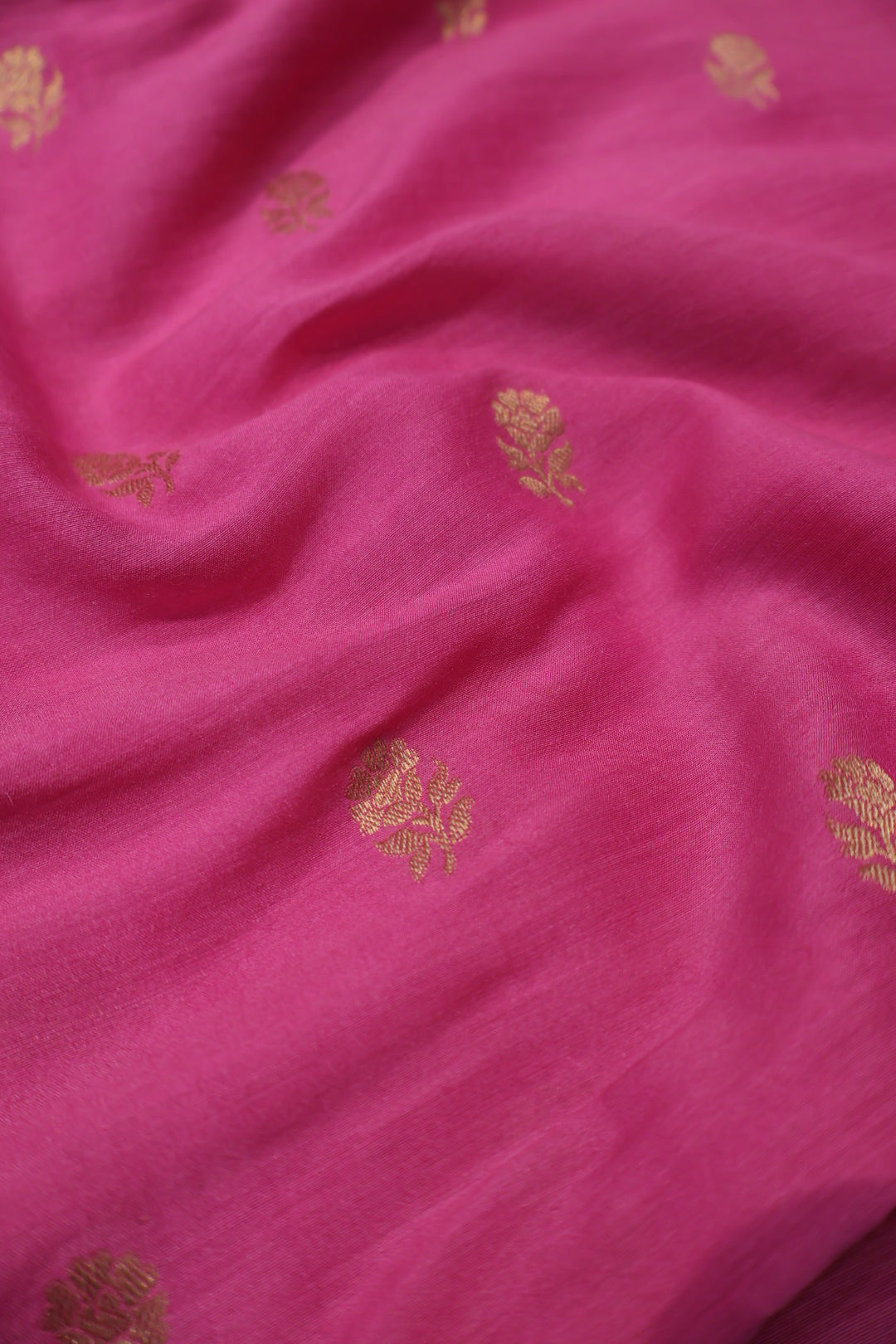 Pink Banarasi Pure Moonga Silk Woven Unstitched Suit Set With Pure Moonga Silk Woven Dupatta The Banarasee Aura