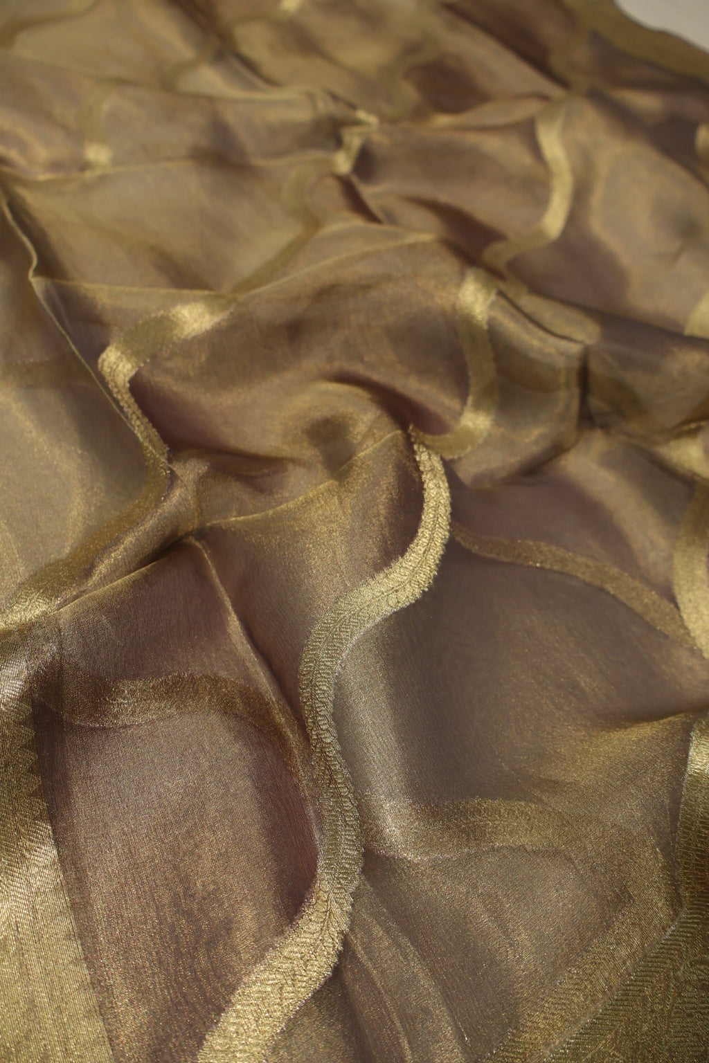 Purple Golden Banarasi Pure Tissue Silk Woven Unstitched Suit Set With Pure Tissue Silk Woven Rangkat Dupatta The Banarasee Aura